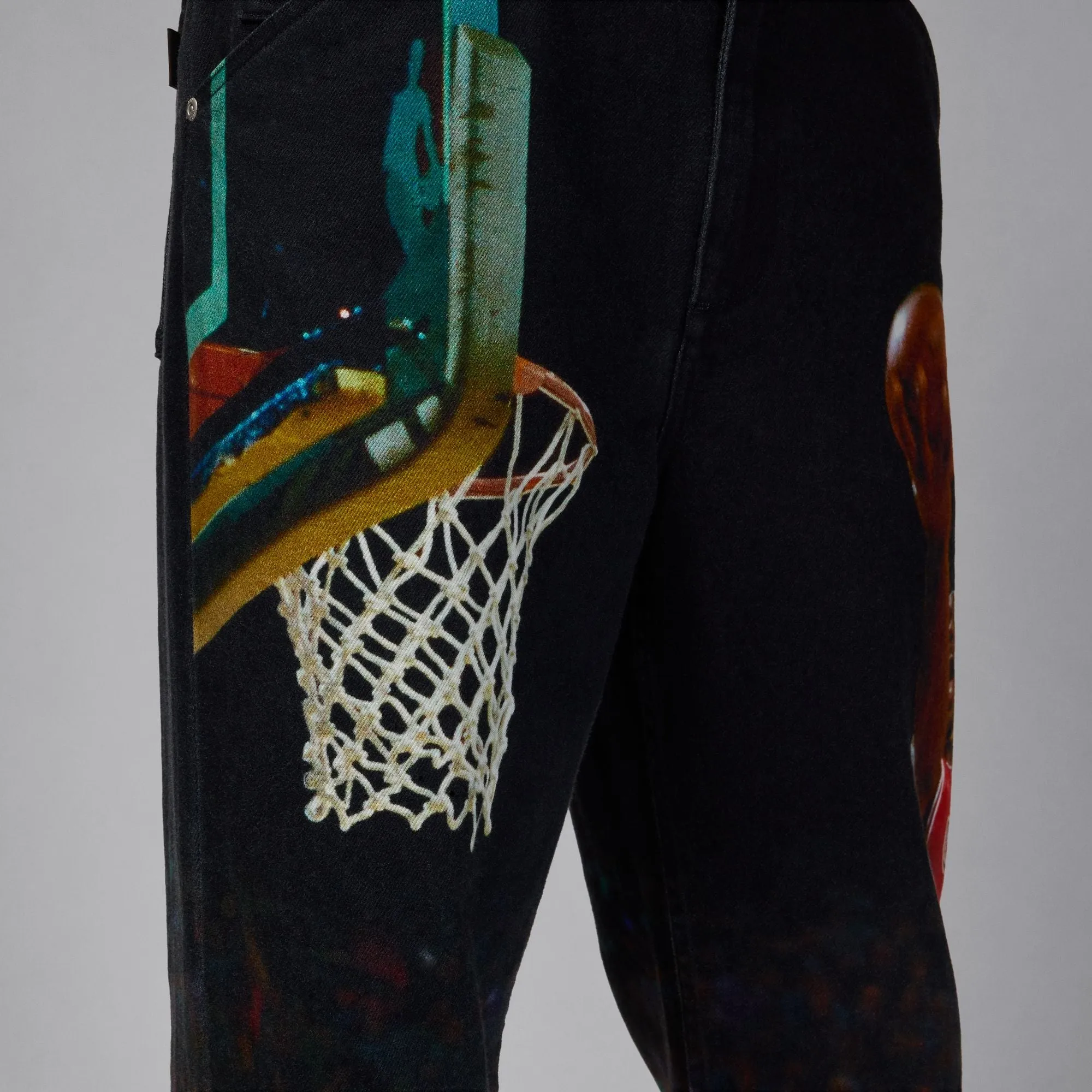 Air Jordan Printed Twill Pants 'Black'