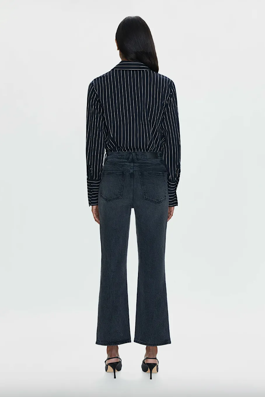 ally high rise crop boot - after hours vintage