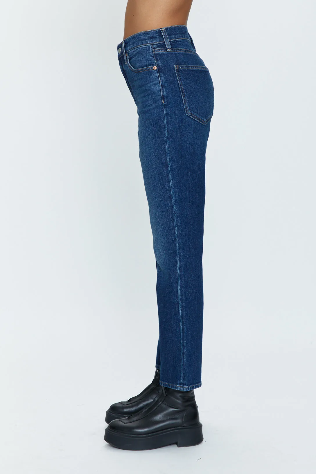 ally high rise vintage ankle boot - ballard