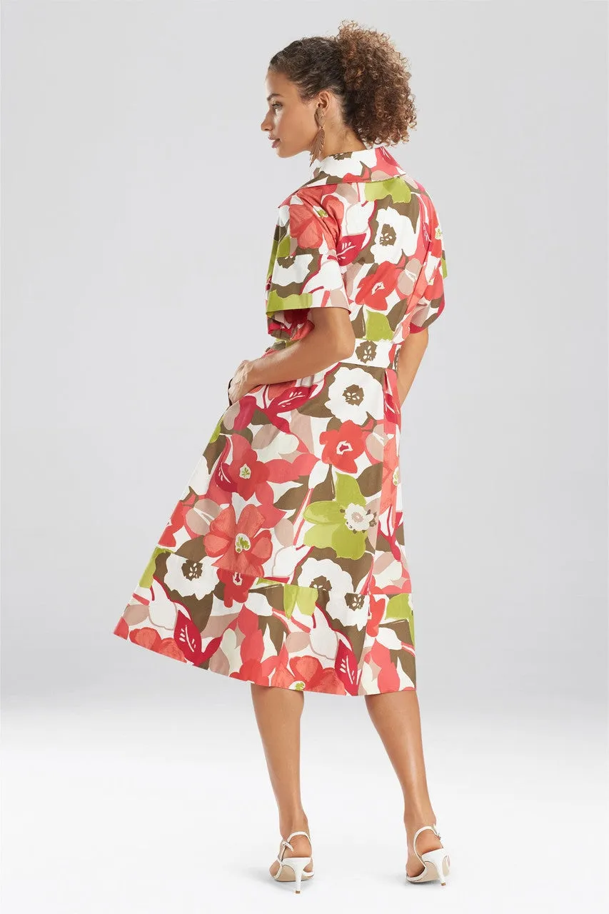 Anemone Garden Shirt Dress