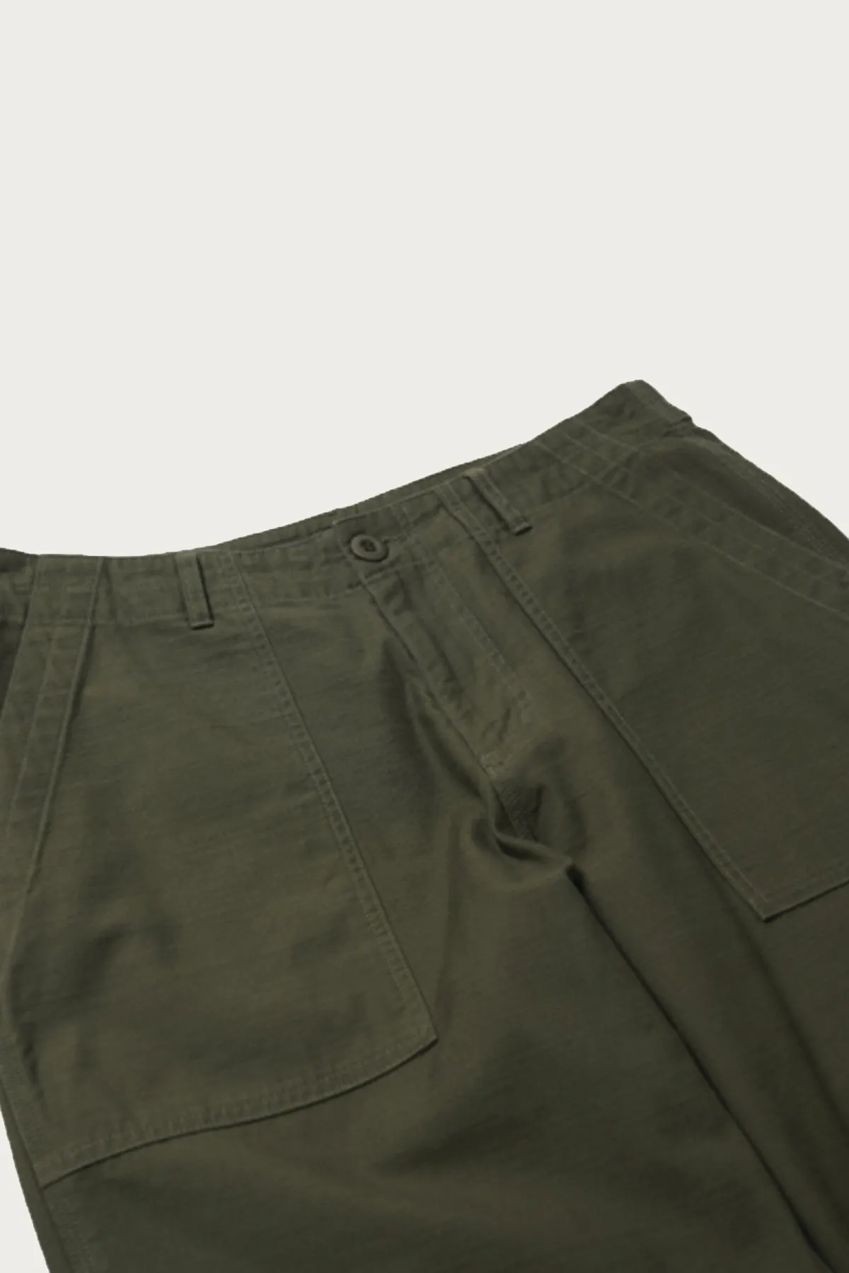 Backsatin Fatigue Pants - Olive