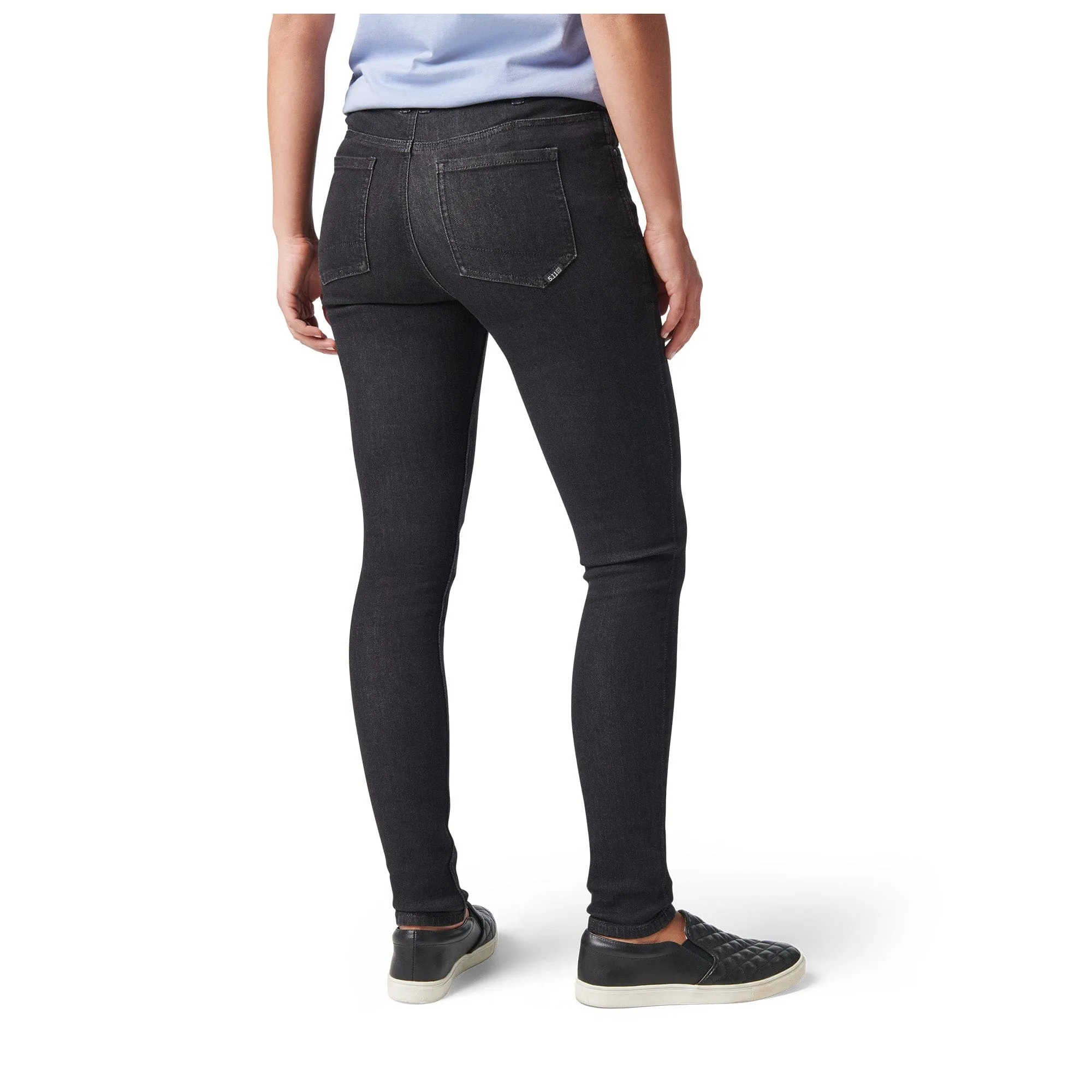 BRITTA SKINNY DENIM WASHED BLACK