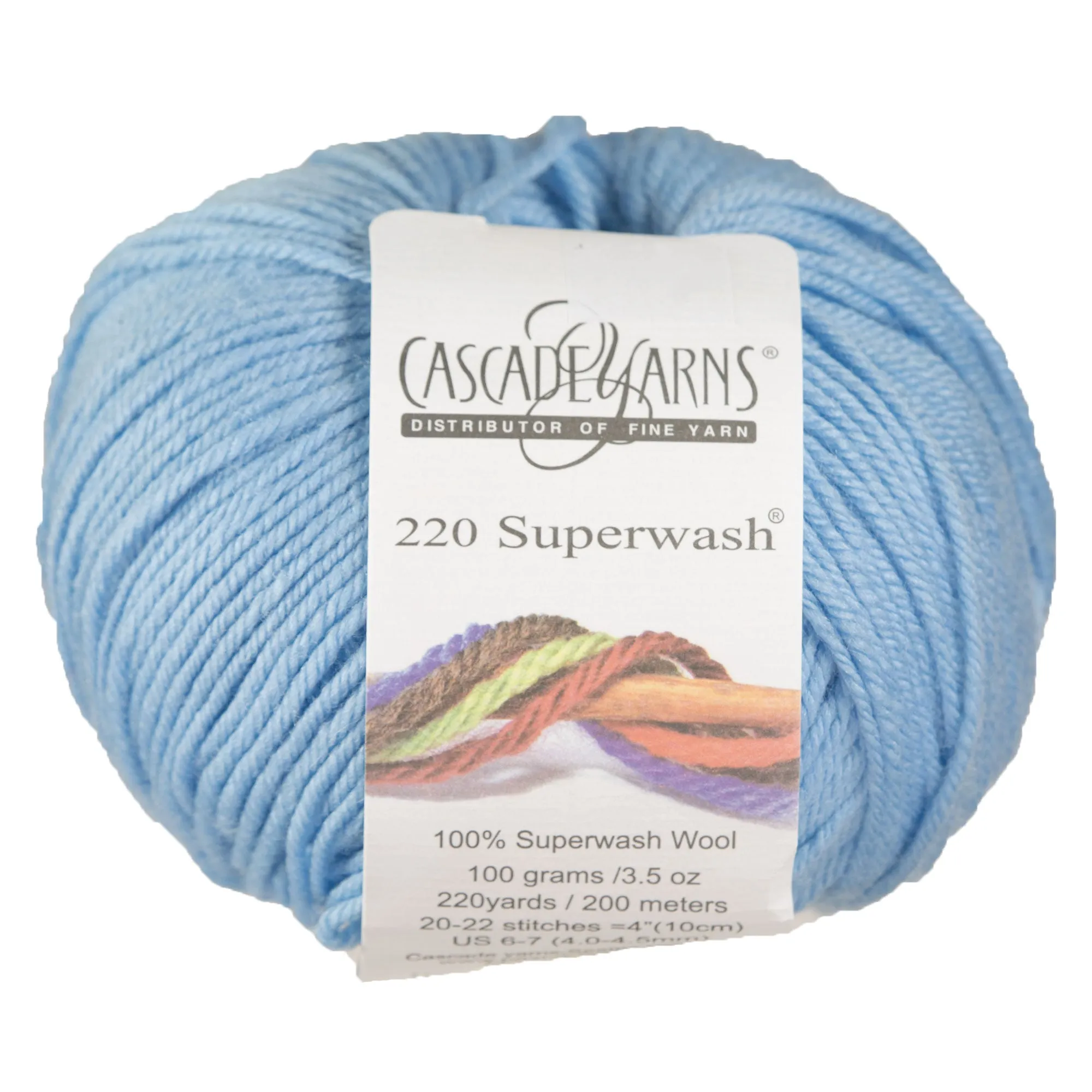 Cascade Yarns 220 Superwash Yarn - 0847 Caribbean