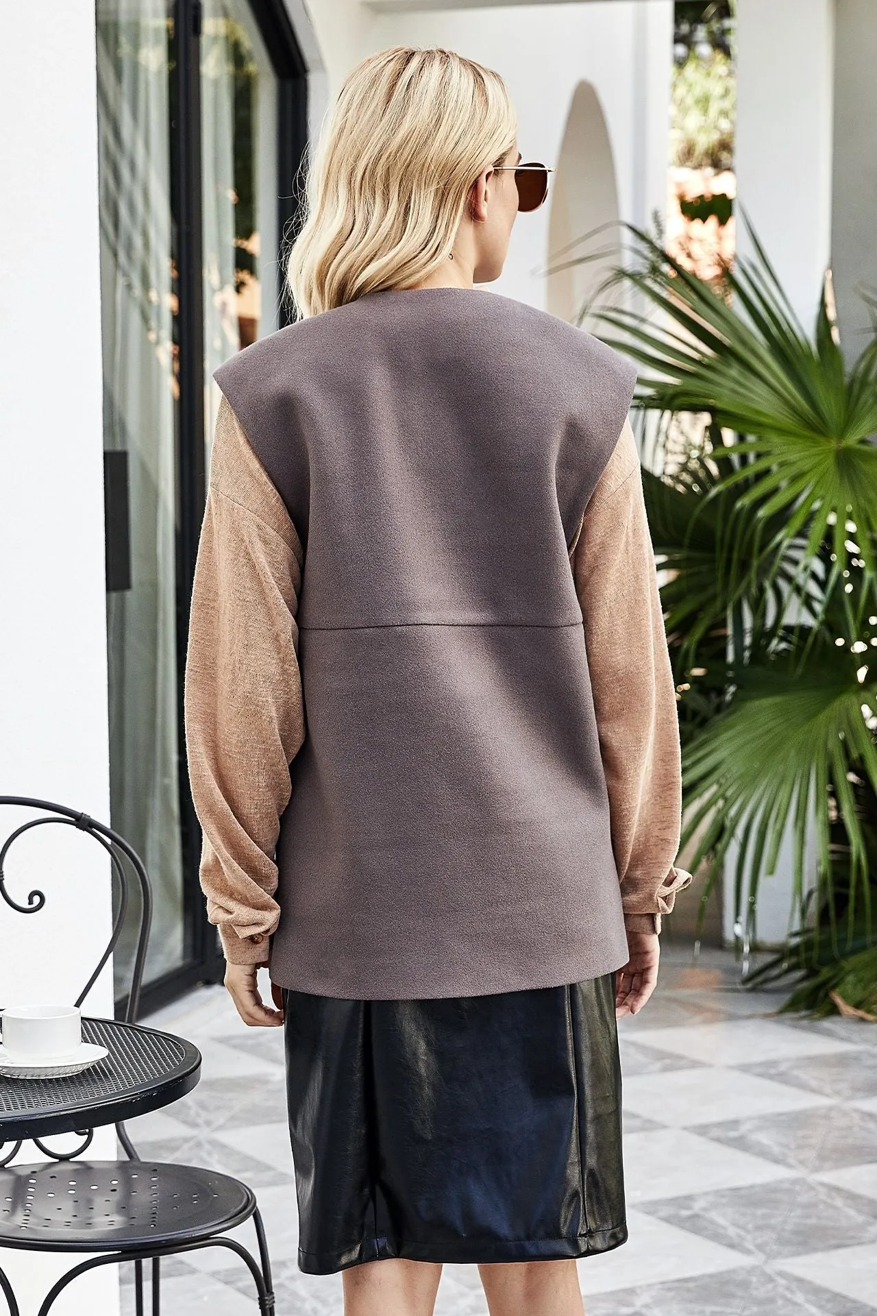 Casual V Neck Wholesale Vests Fashion Wholesale Women'S Apparel