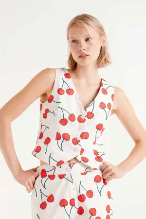 Cherie Printed Vest