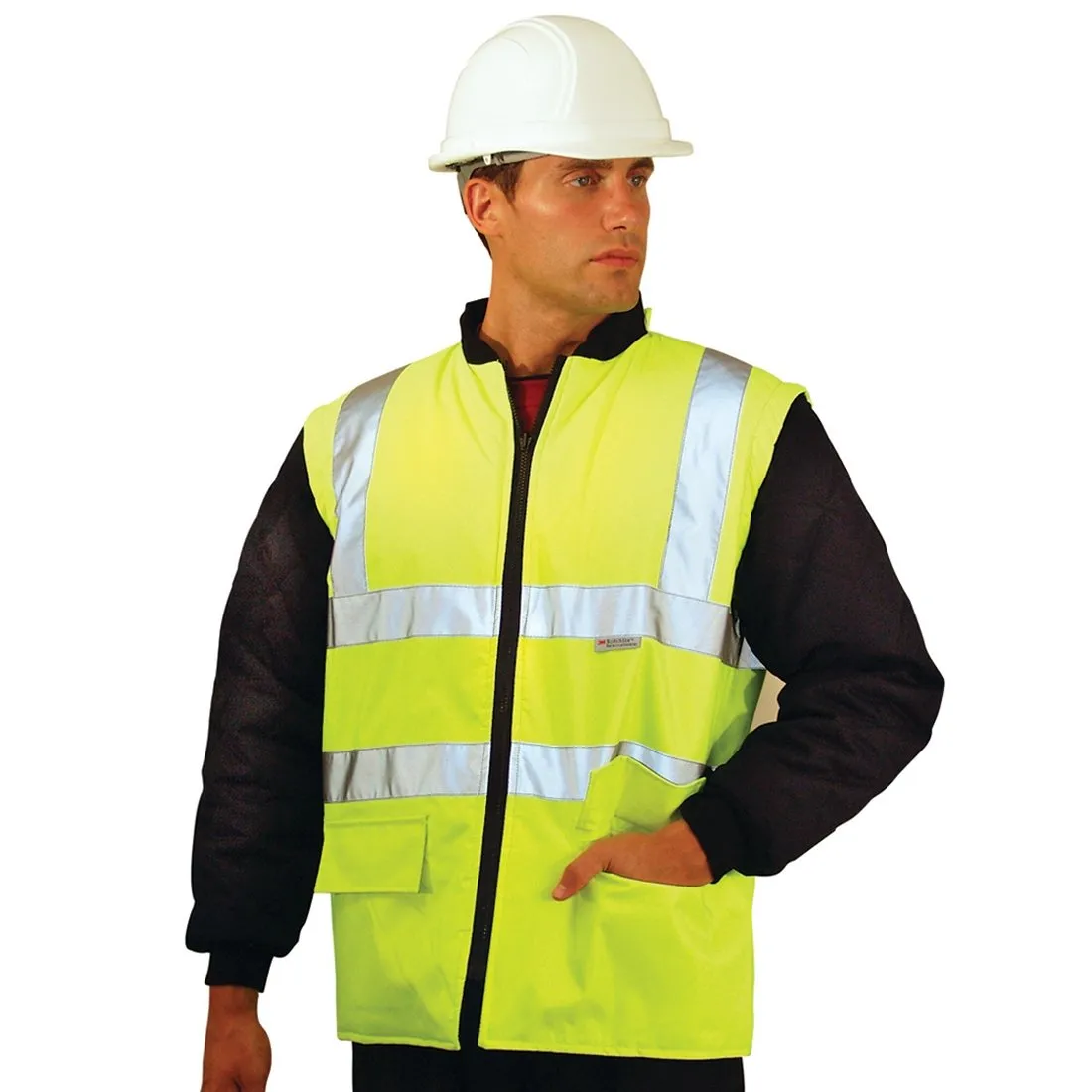 Class 3 Premium 5-In-1 Parka - Lime - 5XL