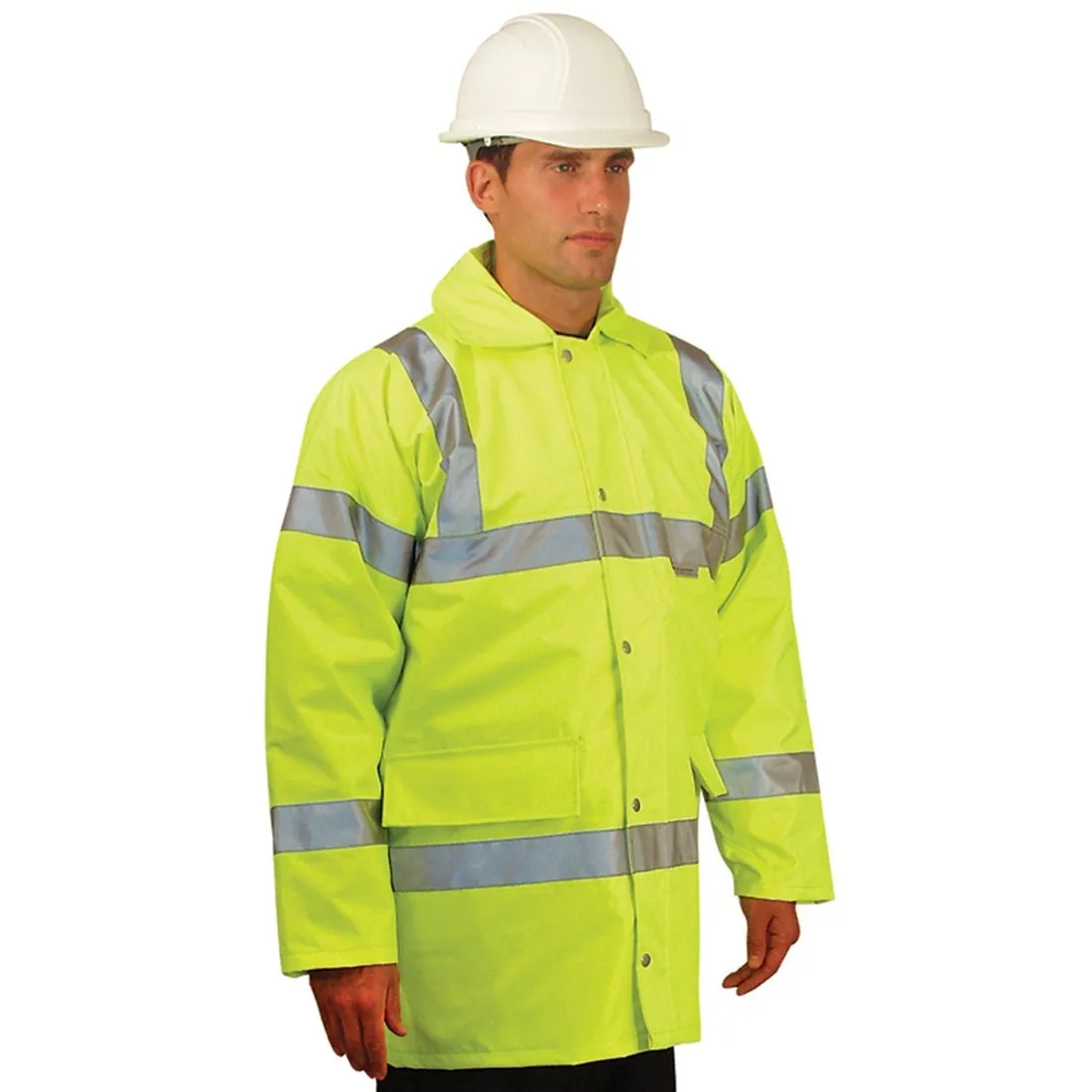 Class 3 Premium 5-In-1 Parka - Lime - 5XL