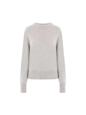 Crewneck Knit Cashmere Sweater