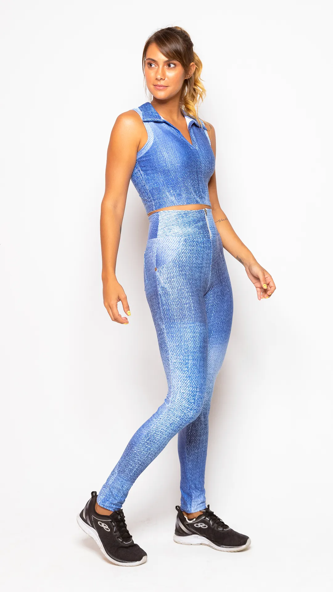 Denim Everyday Crop Bra