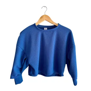 Denim Lux Sweatshirt