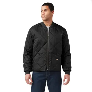 Dickies Nylon Diamond Quilted Jacket - Black