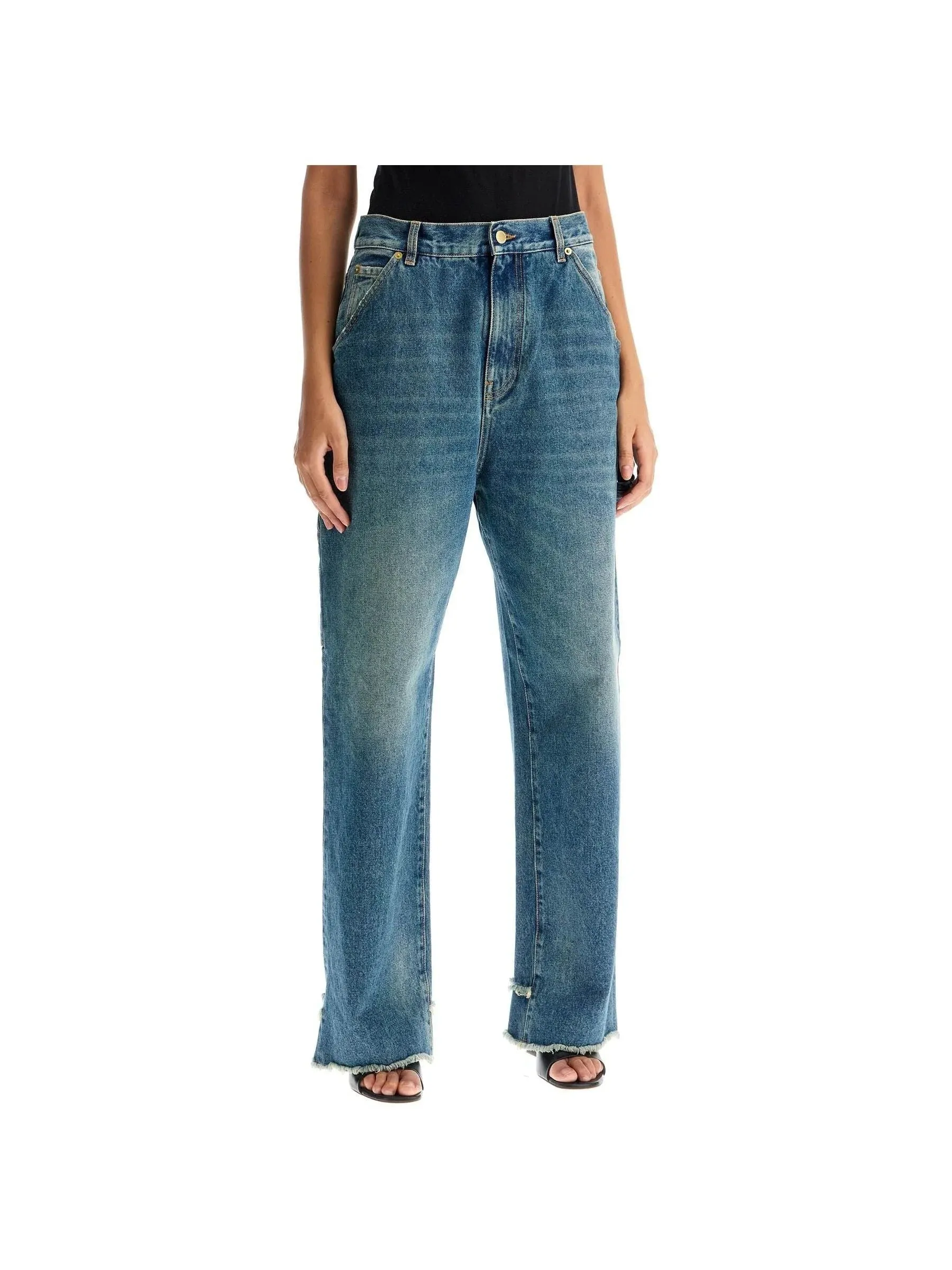 Distressed Carpenter Jeans