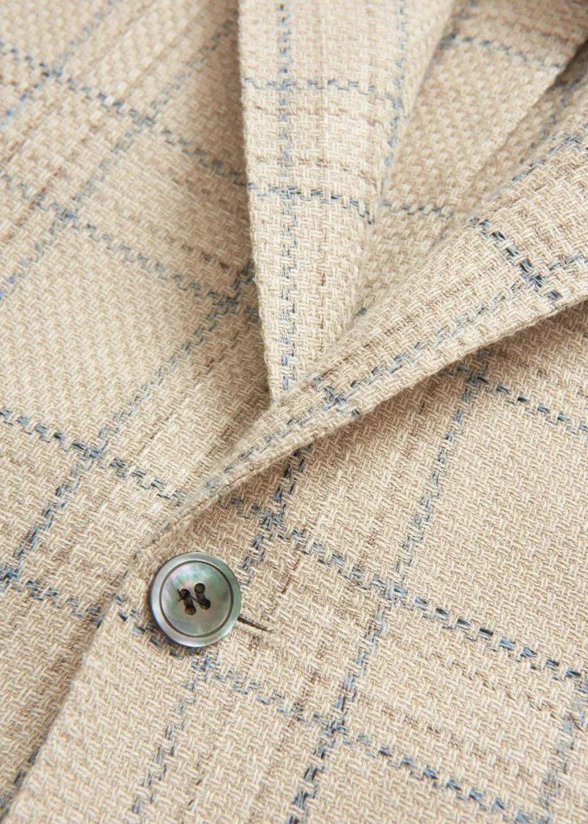 Ferry Patch Soft Blazer - Shy White