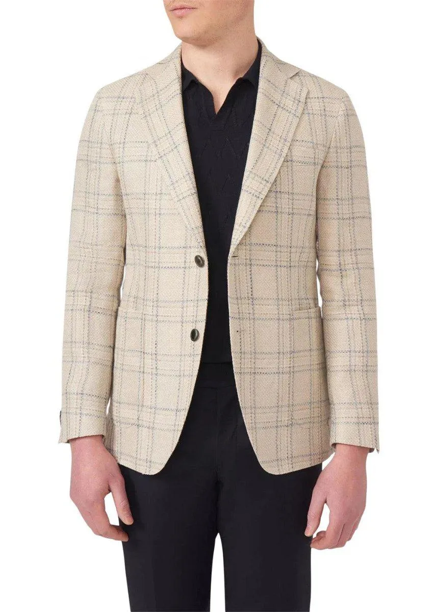 Ferry Patch Soft Blazer - Shy White