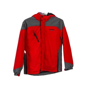Hawke & Co. Outfitter Boy's Weather Resistant Hooded Jacket Red Size XL 18/20