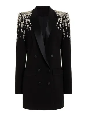 Jewel Rhinestone Blazer