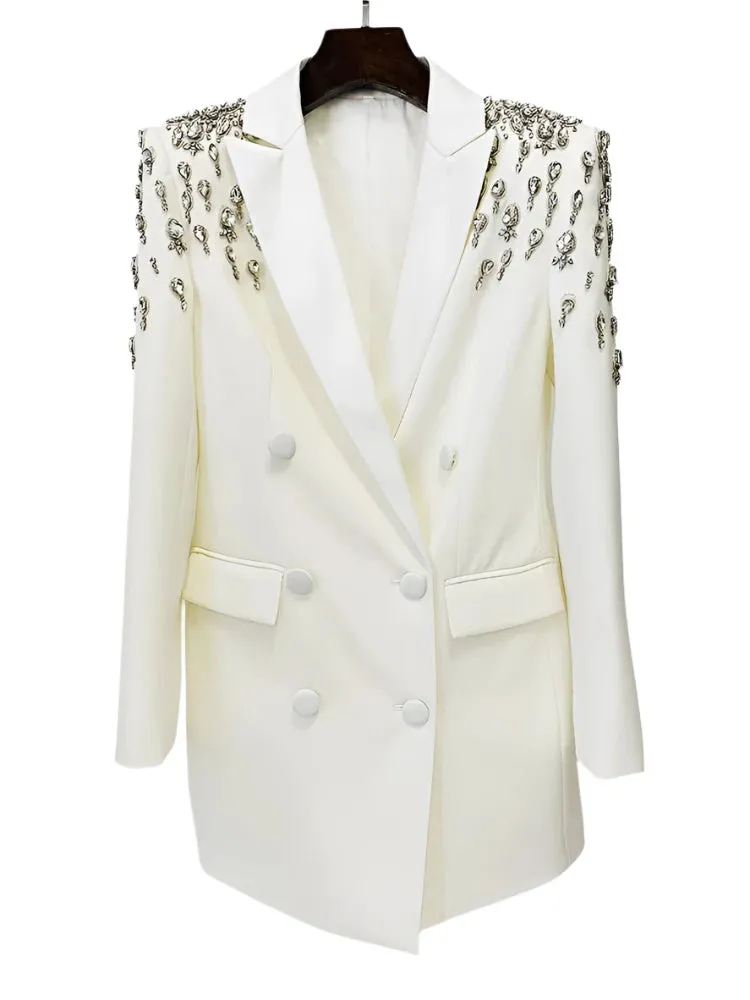 Jewel Rhinestone Blazer