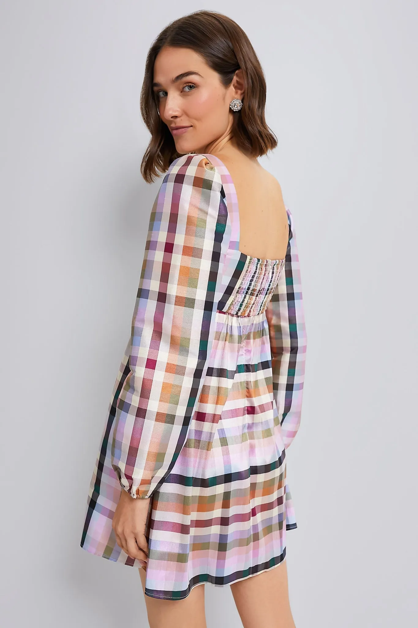 Madras Heidi Mini Dress