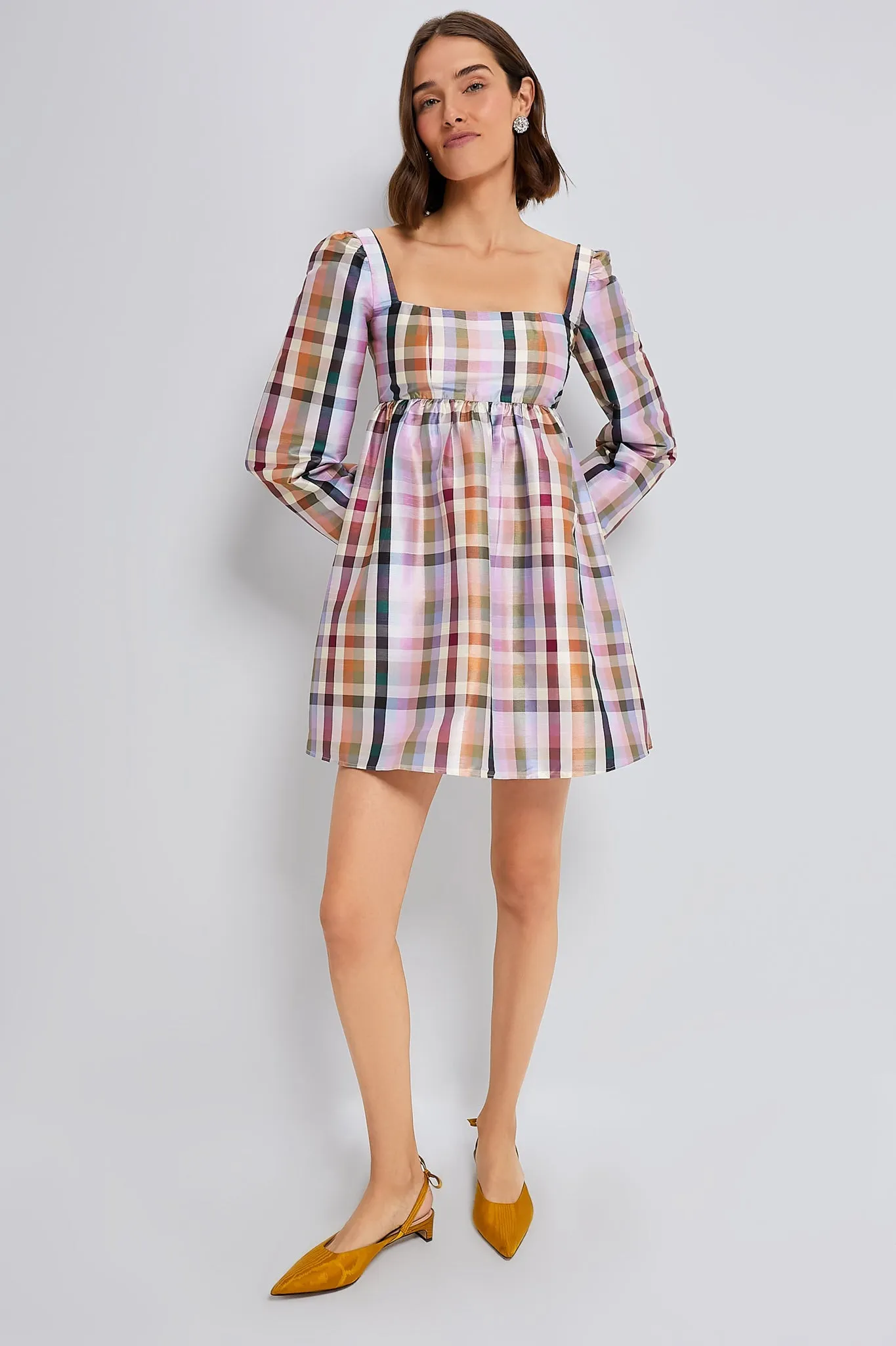 Madras Heidi Mini Dress