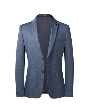 Men Blazer - Striped Formal Blazer