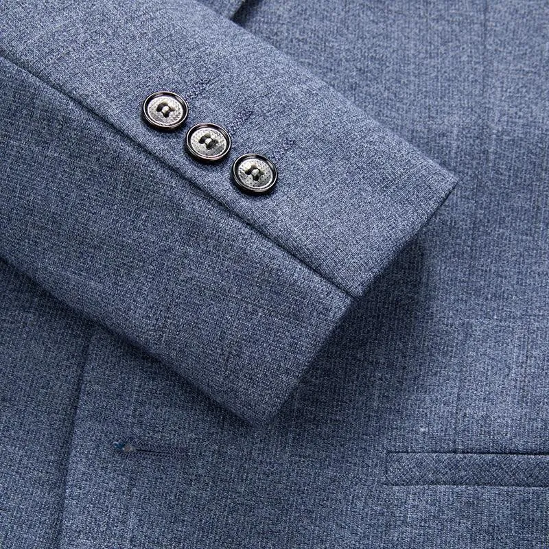 Men Blazer - Striped Formal Blazer