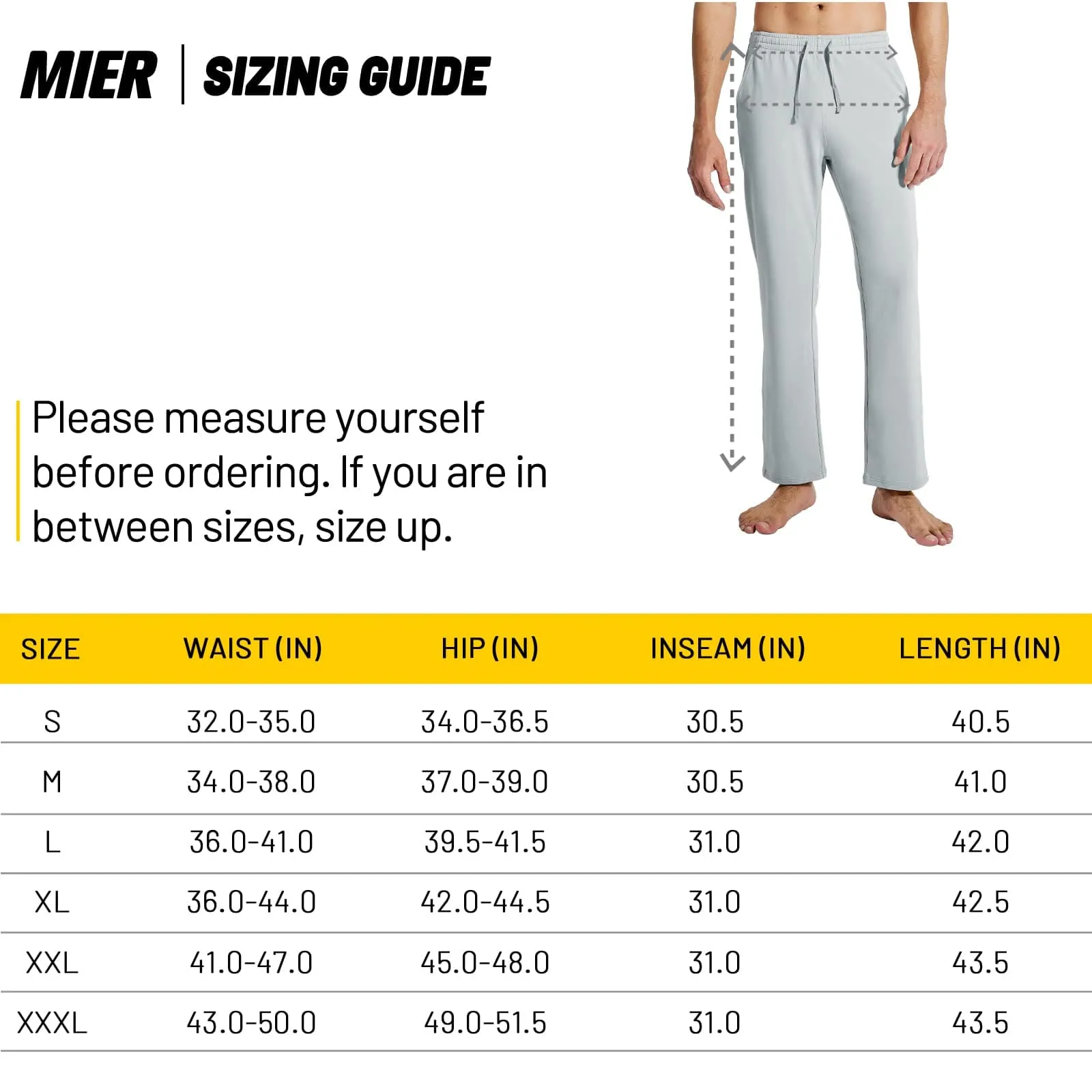 Men's Cotton Sweatpants with Pockets Sports Knit Pants
