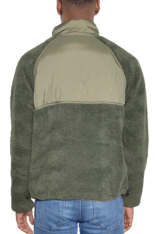 Men's Sherpa Fleece Jacket