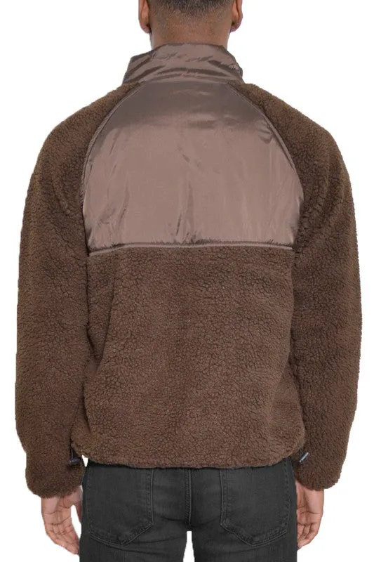 Men's Sherpa Fleece Jacket