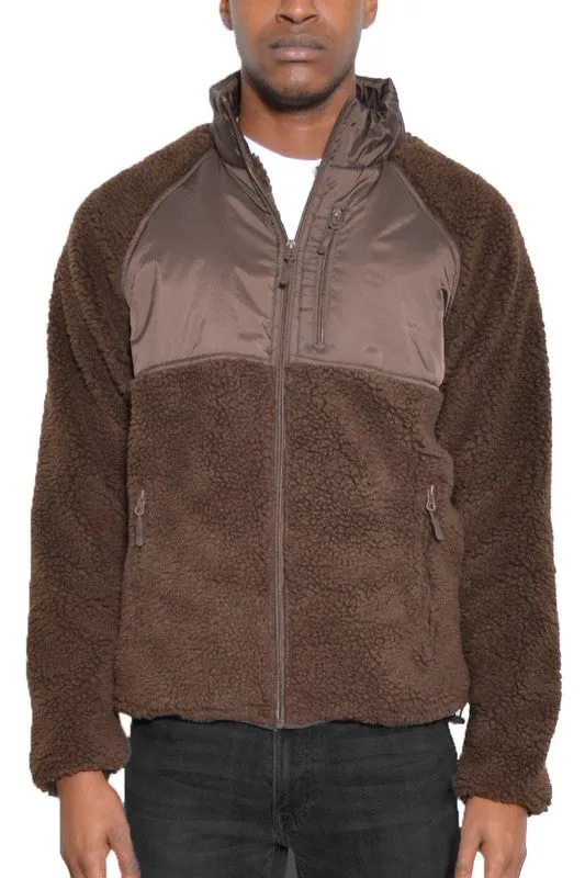 Men's Sherpa Fleece Jacket