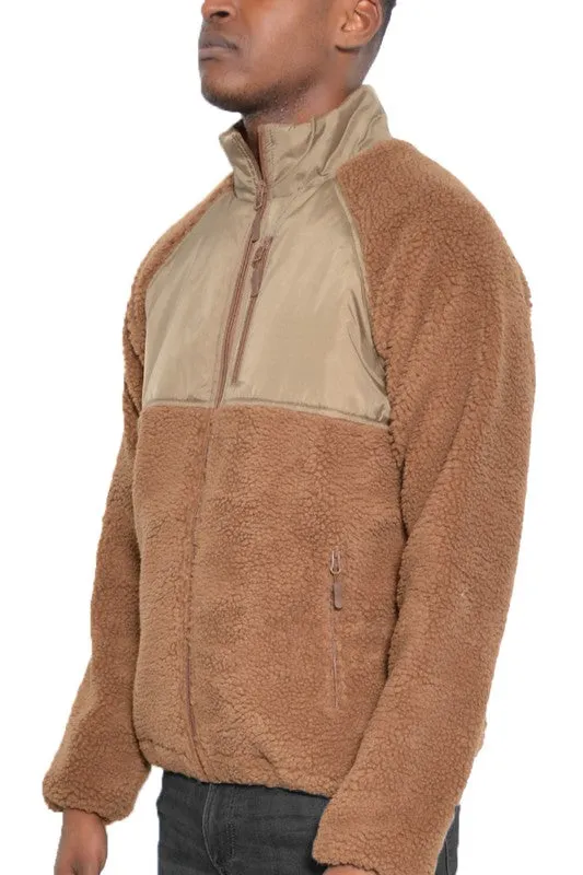 Men's Sherpa Fleece Jacket