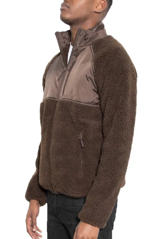 Men's Sherpa Fleece Jacket
