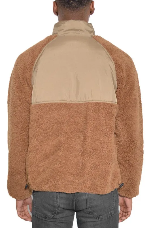 Men's Sherpa Fleece Jacket