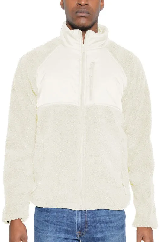 Men's Sherpa Fleece Jacket