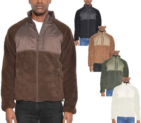 Men's Sherpa Fleece Jacket
