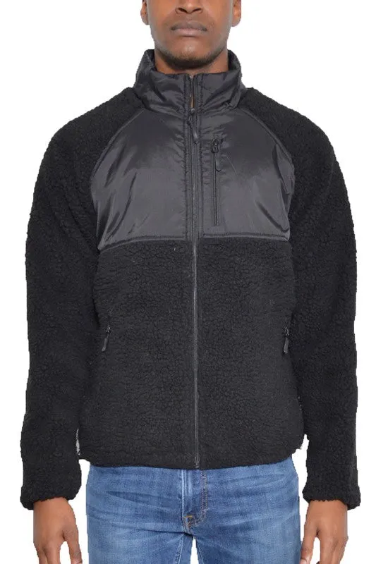 Men's Sherpa Fleece Jacket
