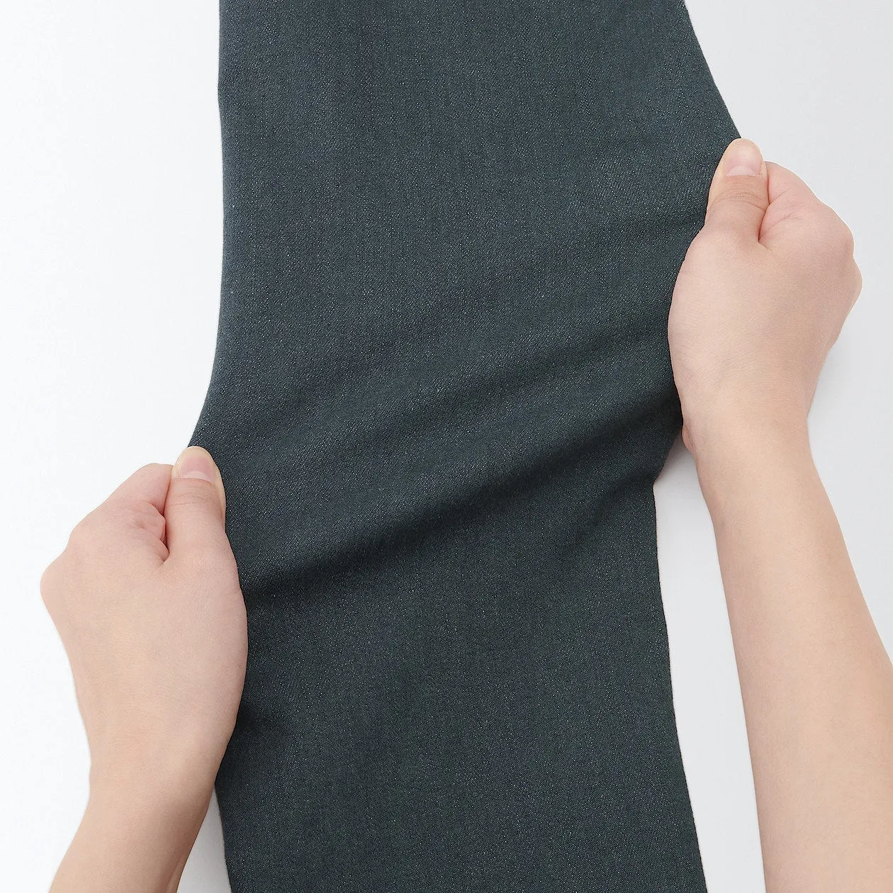 Men's Super Stretch Denim Skinny Pants Charcoal Gray (L 32inch / 82cm)