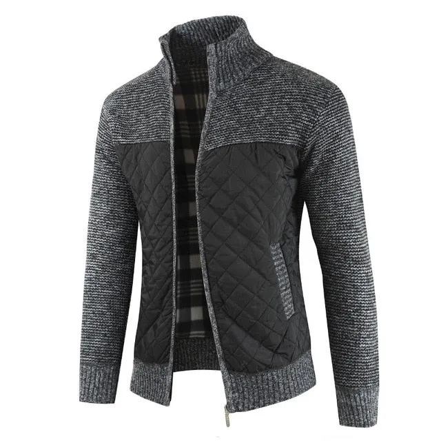 Men's Sweaters  Warm Knitted Sweater Jackets Cardigan Coats