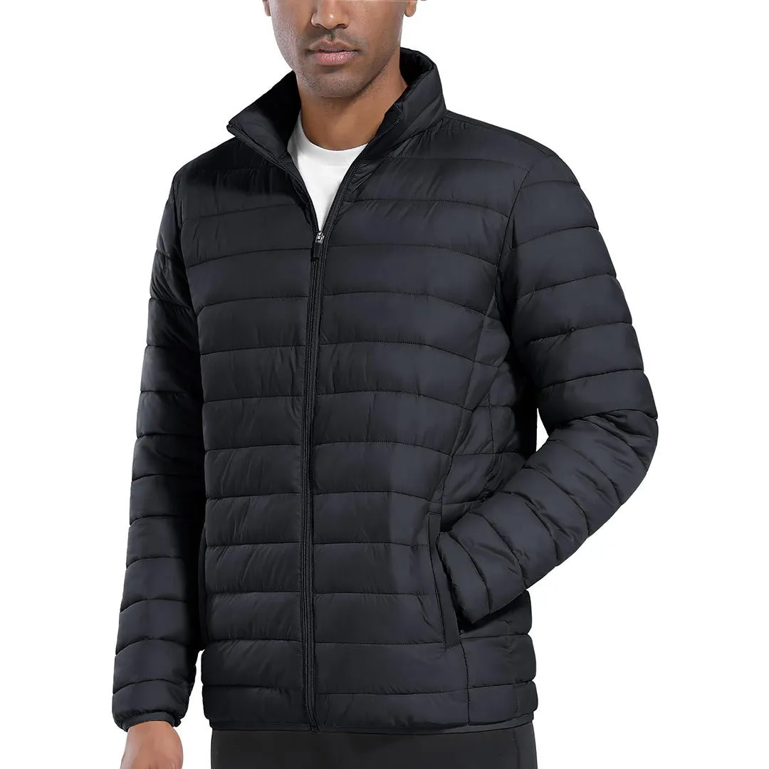 Men's Winter Puffer Jacket Warm Lightweight Water Repellent Windproof