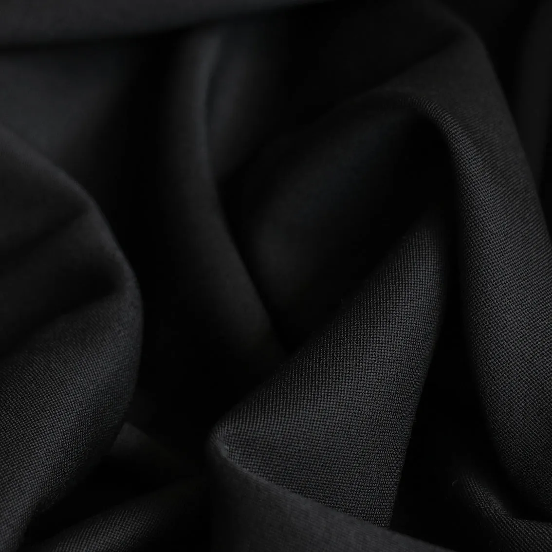 Nero Gaberdine Wool