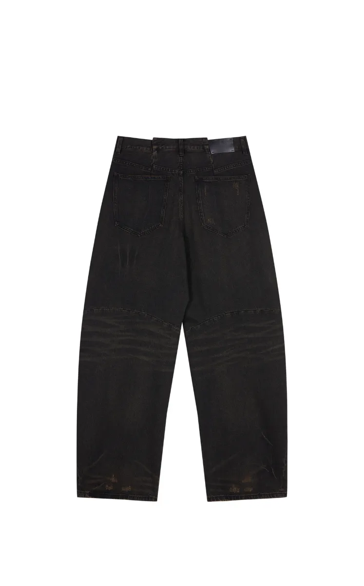 Pants / JNBY Cuffed Denim Ultra Long Pants