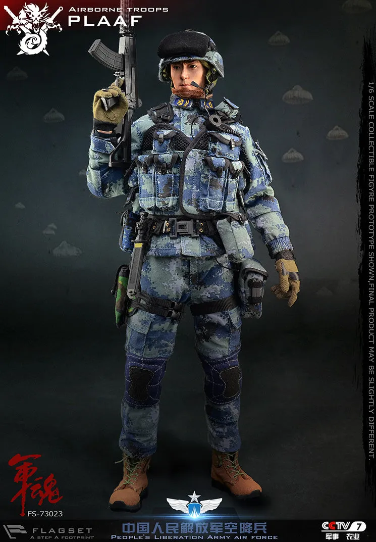 PLA Airborne Trooper - AF Type 07 Pixelated Vest w/Pouch Set