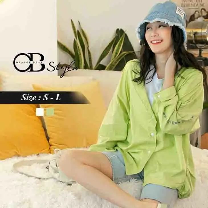 PURE COLOR KNIT COTTON SHIRTS