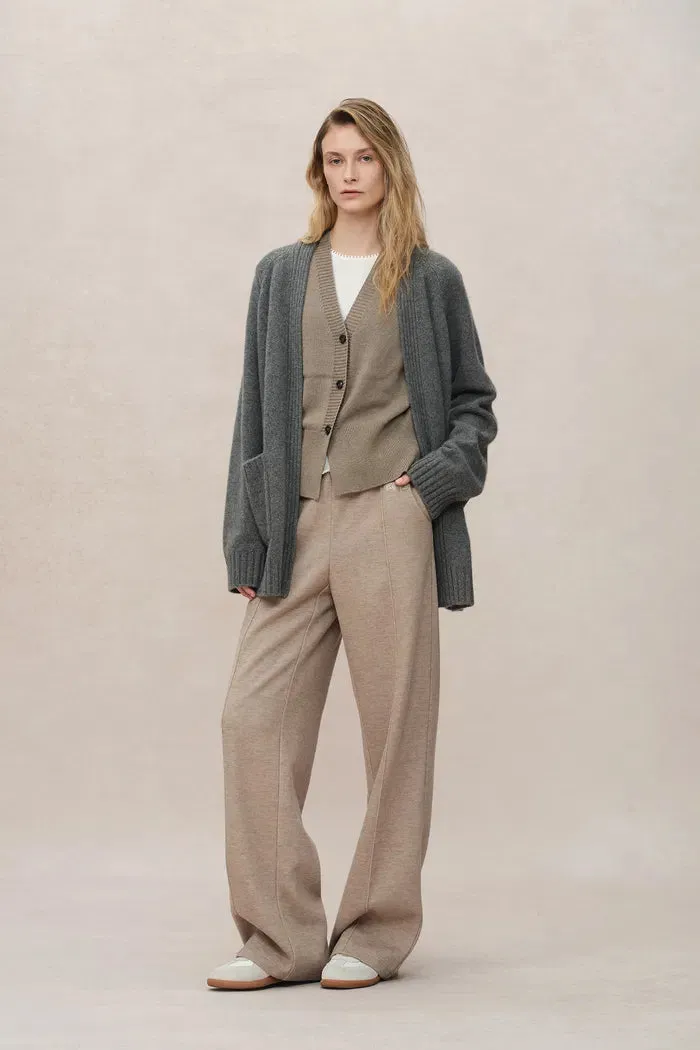 Sini Robe Style Cardigan in Cashmere Knit
