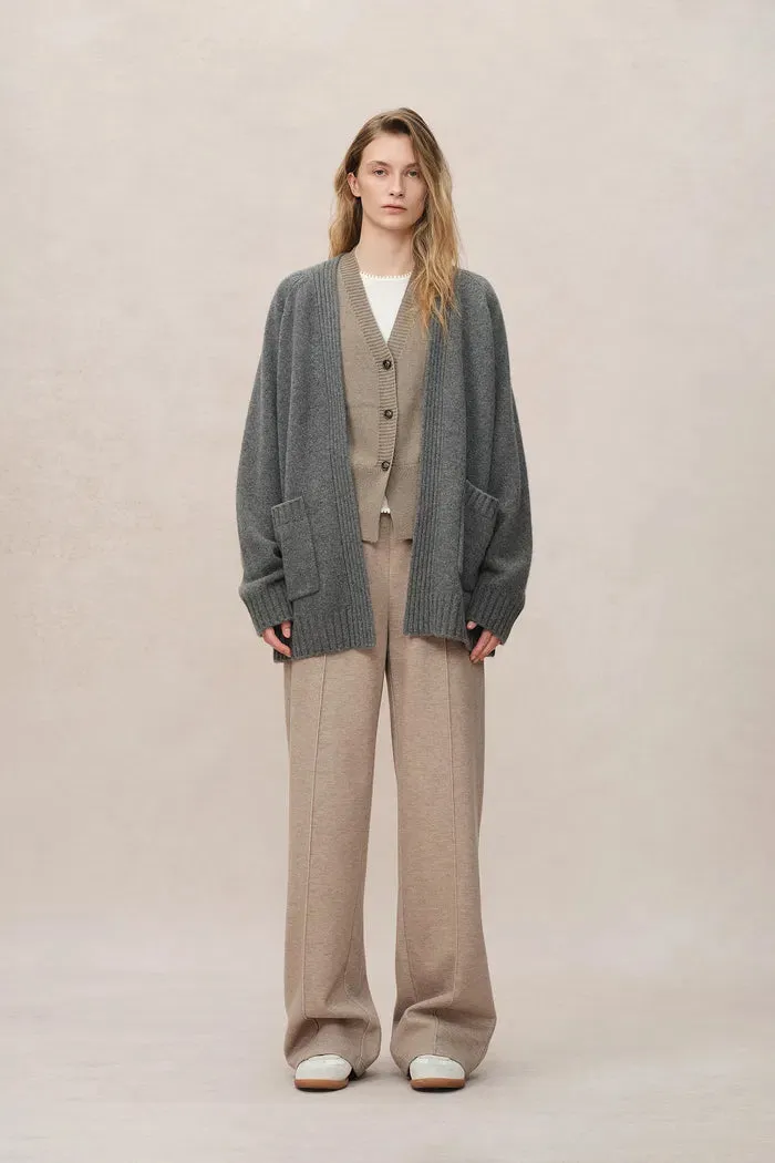 Sini Robe Style Cardigan in Cashmere Knit