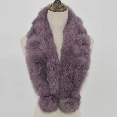 Soft and Luxurious Fur Scarf -Stay Warm in Style with Our Premium Quality Winter Accessories -