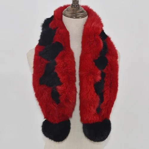Soft and Luxurious Fur Scarf -Stay Warm in Style with Our Premium Quality Winter Accessories -