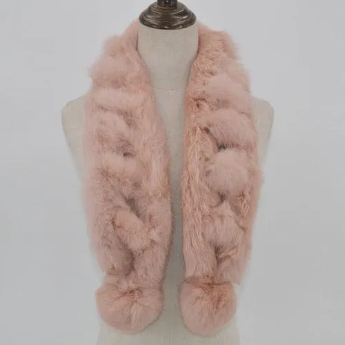 Soft and Luxurious Fur Scarf -Stay Warm in Style with Our Premium Quality Winter Accessories -