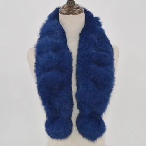 Soft and Luxurious Fur Scarf -Stay Warm in Style with Our Premium Quality Winter Accessories -