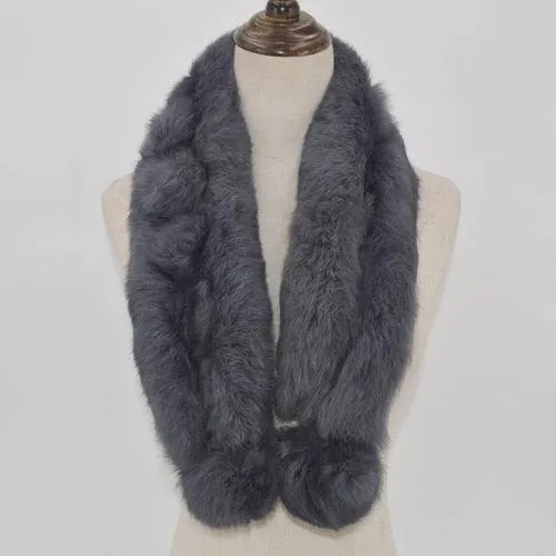 Soft and Luxurious Fur Scarf -Stay Warm in Style with Our Premium Quality Winter Accessories -