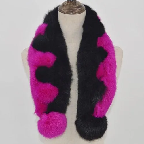 Soft and Luxurious Fur Scarf -Stay Warm in Style with Our Premium Quality Winter Accessories -
